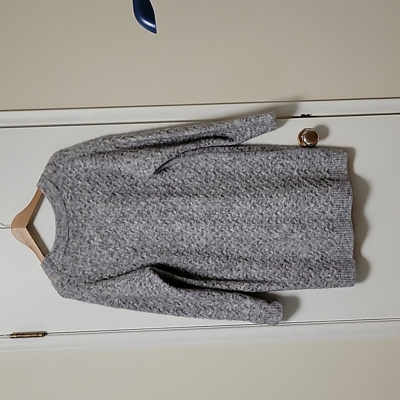 Heartloom - Medium, Heather grey, sweater dress - Picture 2 of 3